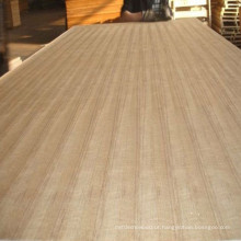 (Door Skin) Straight Teak Veneer Contraplacado